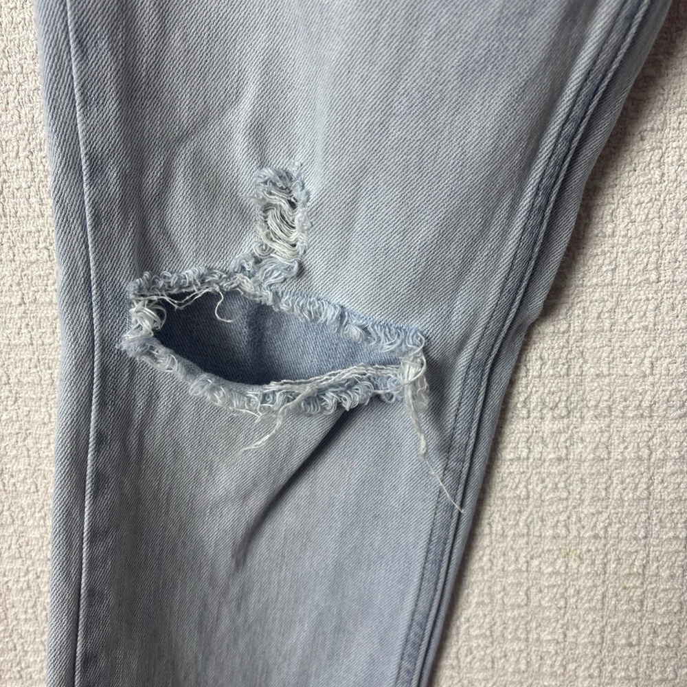 PacSun Light Blue Ripped Skinny Jeans - Picture 6 of 8